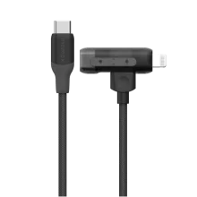 کابل تبدیل 1-Link Flow Duo | USB-C to USB-C & Lightning Braided Cable (1.5m) مومکس (momax)