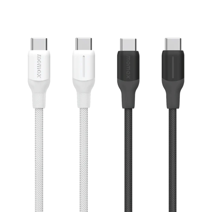 کابل تبدیل 1-Link Flow | USB-C to USB C Braided Cable 100W (2m) مومکس (momax)