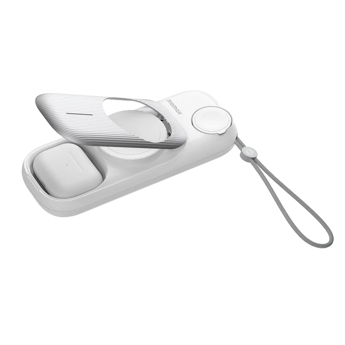 شارژر بی سیم 3 کاره Airbox Go | MagSafe Power Capsule (10000mAh) مومکس (momax)