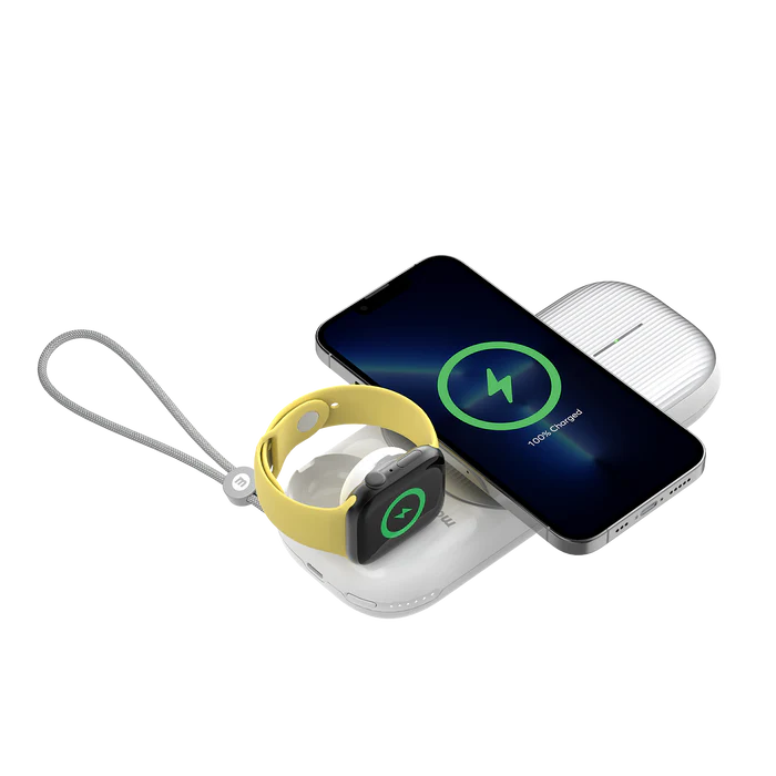 شارژر بی سیم 3 کاره Airbox Go | MagSafe Power Capsule (10000mAh) مومکس (momax)