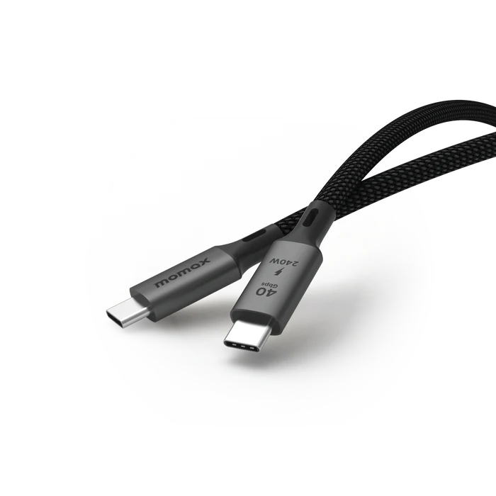 کابل انتقال دیتا تایپ سی به تایپ سی Elite | USB-C to USB-C Braided Cable 240W (1m) مومکس (momax)
