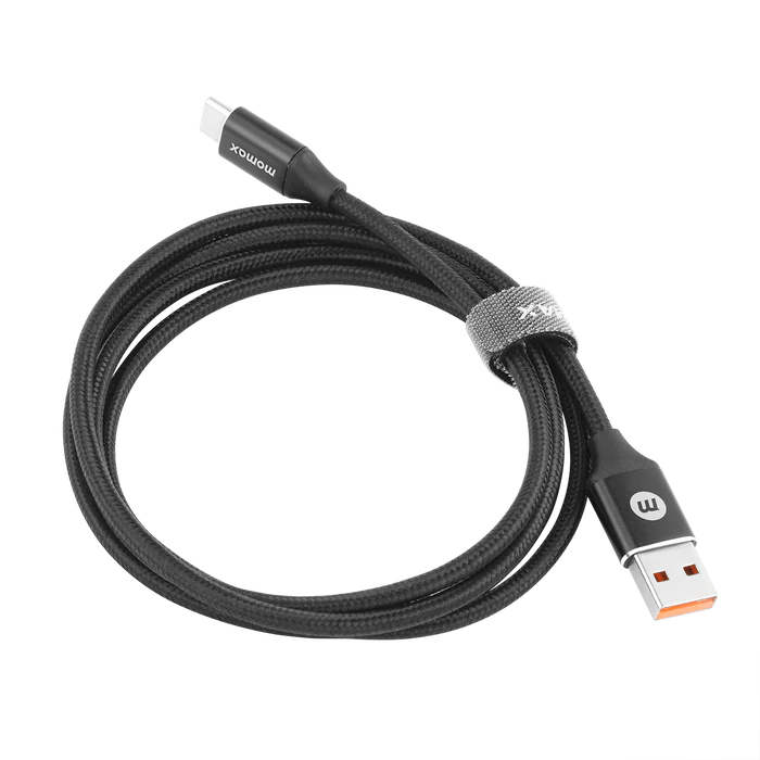کابل تبدیل EliteLink | USB-A to USB-C Braided Cable 66W (1.2m) مومکس (momax)