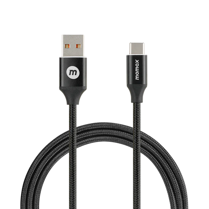 کابل تبدیل EliteLink | USB-A to USB-C Braided Cable 66W (1.2m) مومکس (momax)