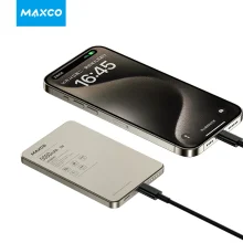 پاوربانک مگنتی Maxco MP29 Legend Super Slim Magsafe Power Bank 10000mAh Fast Charging مکسکو
