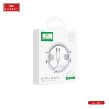 کابل USB-C ارلدام مدل EC-166c PD60W طول 1 متر