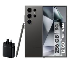 گوشی موبایل سامسونگ مدل Galaxy S24 Ultra دو سیم کارت ظرفیت 256 گیگابایت و رم 12 گیگابایت به همراه شارژر سامسونگ – ویتنام