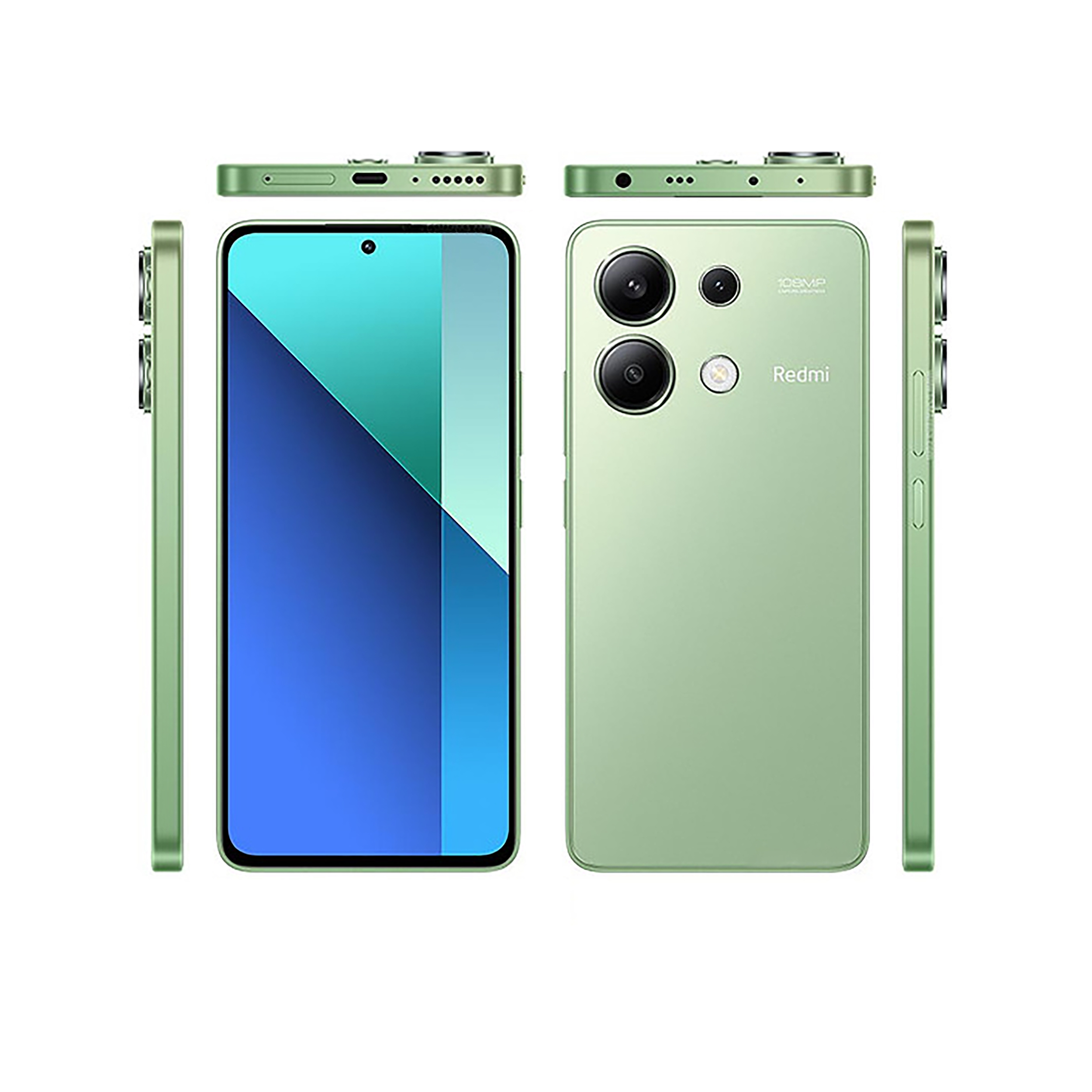 گوشی موبایل شیائومی مدل Redmi Note 13 4G دو سیم کارت ظرفیت 256 گیگابایت و رم 8 گیگابایت - پک اندونزی و رام گلوبال